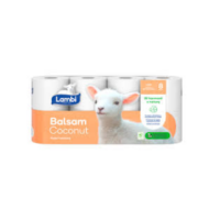 BALSAM PAPIER TOALETOWY 8R COCONUT