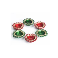 Designed Diya 6pcs