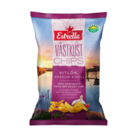 ESTRELLA VÄSTKUST CHIPS VITLÖK GRÄSLÖK&CHILI