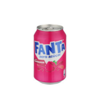 FANTA ZERO SUGER RASPBERRY 330 ML