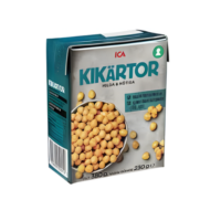ICA Kikärtor Milda & nötiga 380g