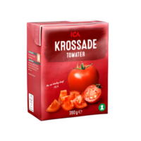 ICA Krossade Tamater 390g