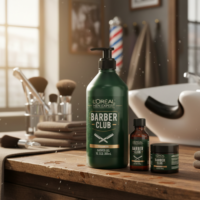 LOREAL MEN EX XL SIZE 300ML BARBER CLUB 300ML