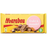 MARABOU FRUKT MANDEL 200G