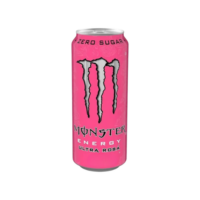 Monster Energy 0 suger ultra rosa