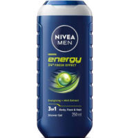 NIVEA MEN ENERGY 24HR 3IN1 250ML