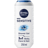 NIVEA MEN SENSITIVE SOOTHING BABOO SHOWER GEL 3IN1 250 ML