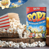POPZ MICROWAVE POPCORN SALTED 3X90