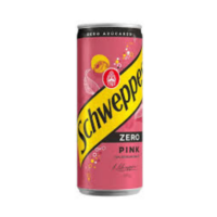 SCHWEPPES ZERO PINK TONIC 330 ML