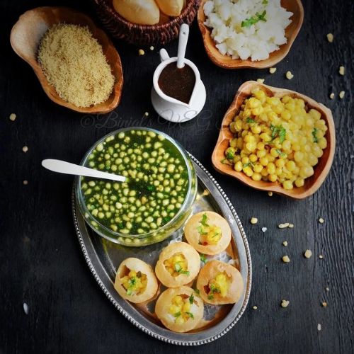 Vamaji Pani puri with masala Vamaji Pani puri with masala