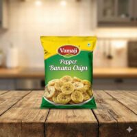 Vamaji Pepper banana chips 150gm