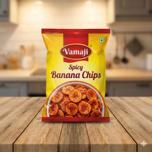 Vamaji spicy banana chips 150gm