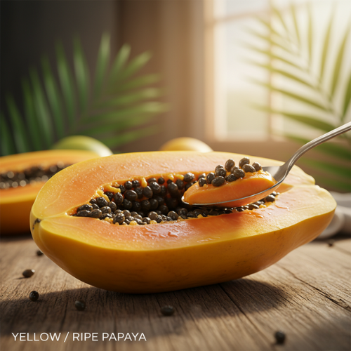 Yellow Ripe papaya Yellow Ripe papaya