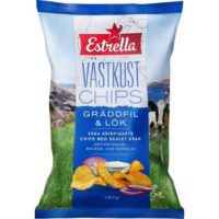 ESTRELLA VÄSTKUST CHIPS GRÖDDFIL&LÖK
