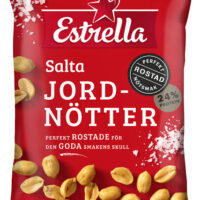 ESTRELLA SALTA JORD NÖTTER 275G