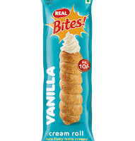 Real Bites Cream Roll Vanilla 35 gm