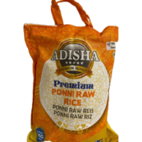 Adisha Premium Ponni Raw Rice (5kg)