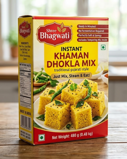 Bhagwati Instant Khaman Dhokla Mix (480g)