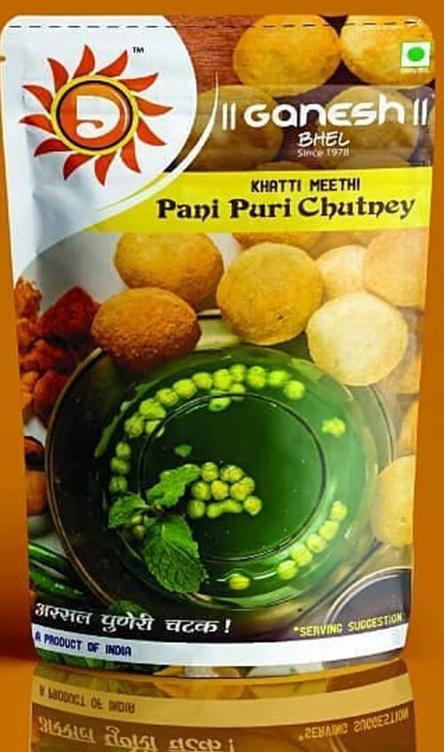 Ganesh Bhel Khatti Meethi Pani Puri Chutney Mix (150g)