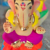 Ganesha Idol 6-7 inch Eco friendly