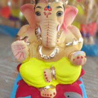 Ganesha Idol 6-7 inch Eco friendly